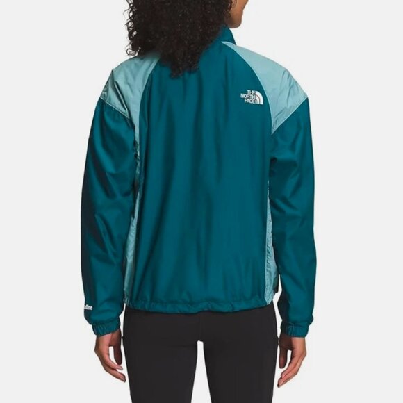 The North Face Women's Hydrenaline Pullover Rain Jacket in Blue Reef Waters - Picture 2 of 3